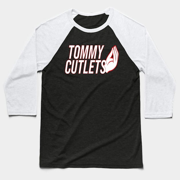 TOMMY DEVITO CUTLETS Baseball T-Shirt by l designs